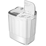 COSTWAY Portable 8 lbs Compact Mini Twin Tub Washing Machine EP24471