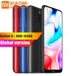 Original New Global Version Xiaomi Redmi 8 4GB RAM 64GB ROM 6.21" Mobile Phone