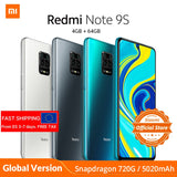 Xiaomi Redmi Note 9S Note 9 S 4GB 64GB Global Version smartphone